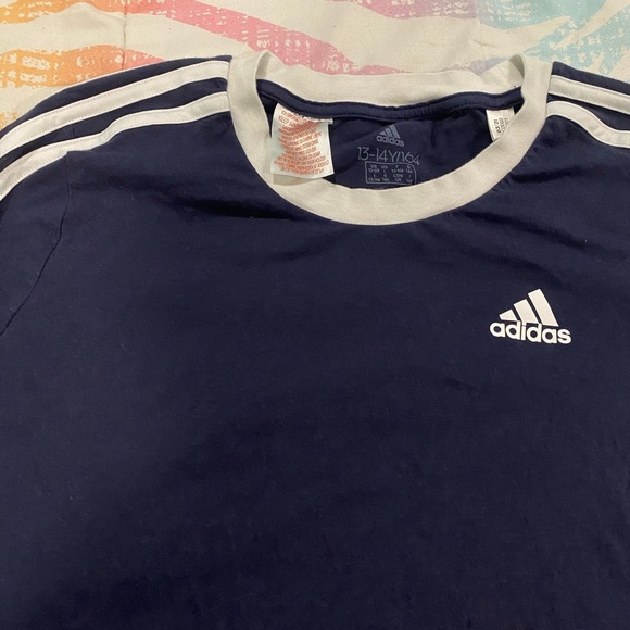 navy adidas tshirt - Picture 5 of 5